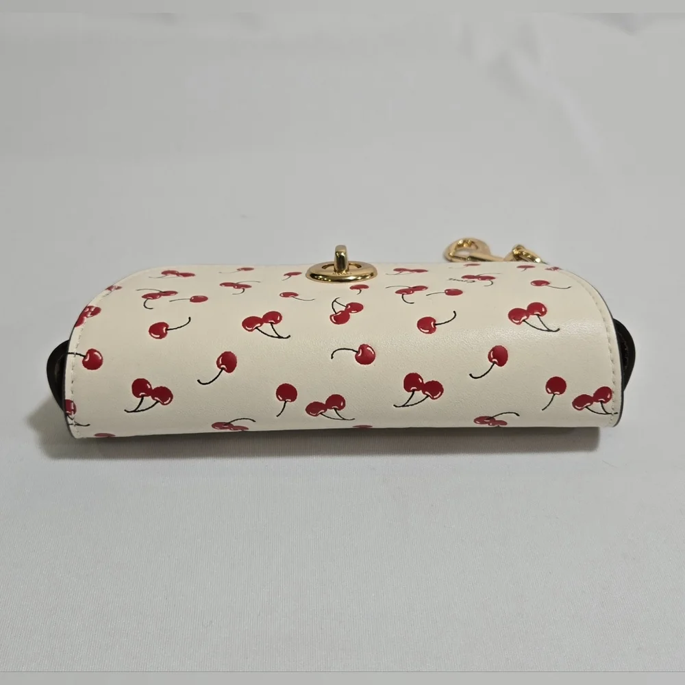 Coach Sunglass Case With Cherry Print